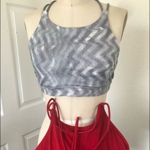 2 Lululemon Trinity bra II size 12 sports bra
